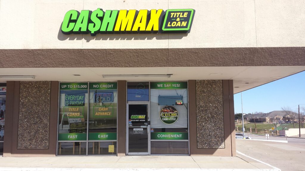 CashMax Store Garland, TX