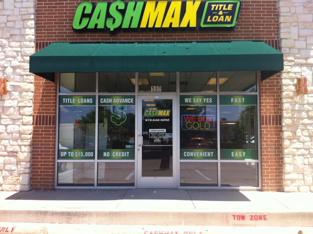 Grand Prairie CashMax Store